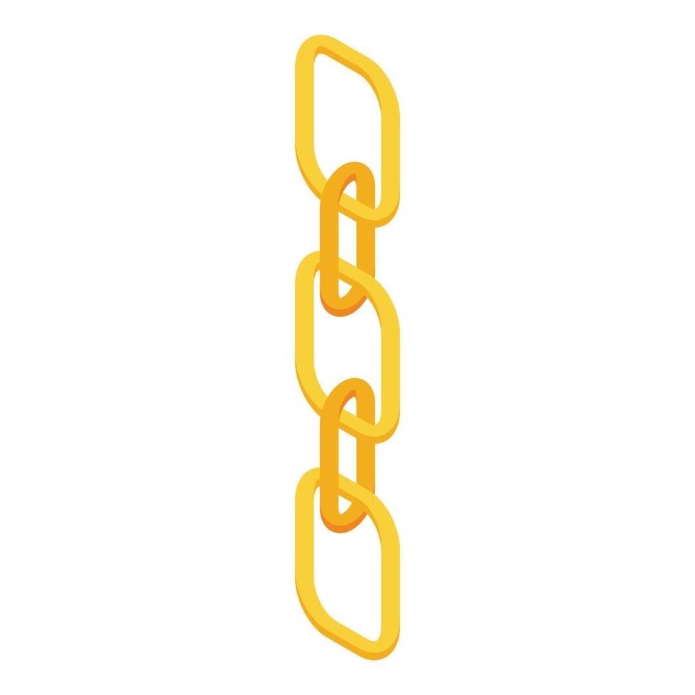 Process chain icon, isometric style vector