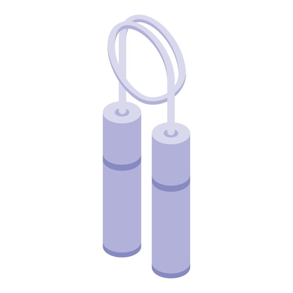 Hand physical activity icon, isometric style vector