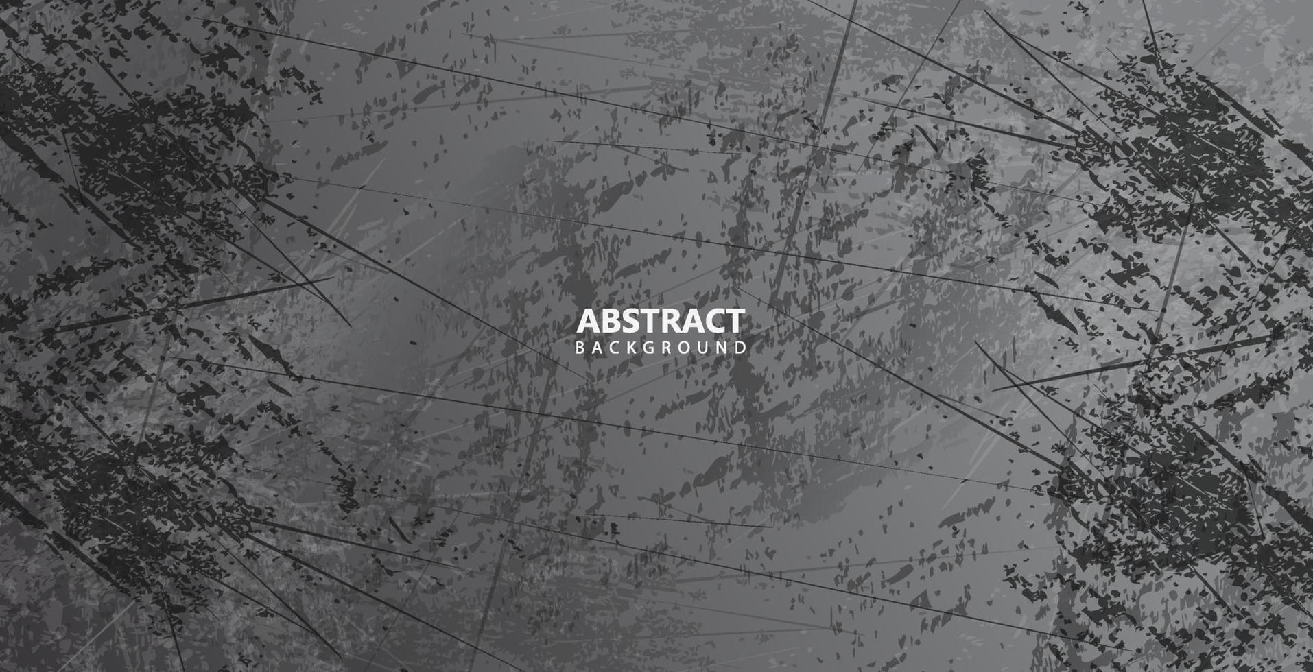 Abstract grunge texture black background vector