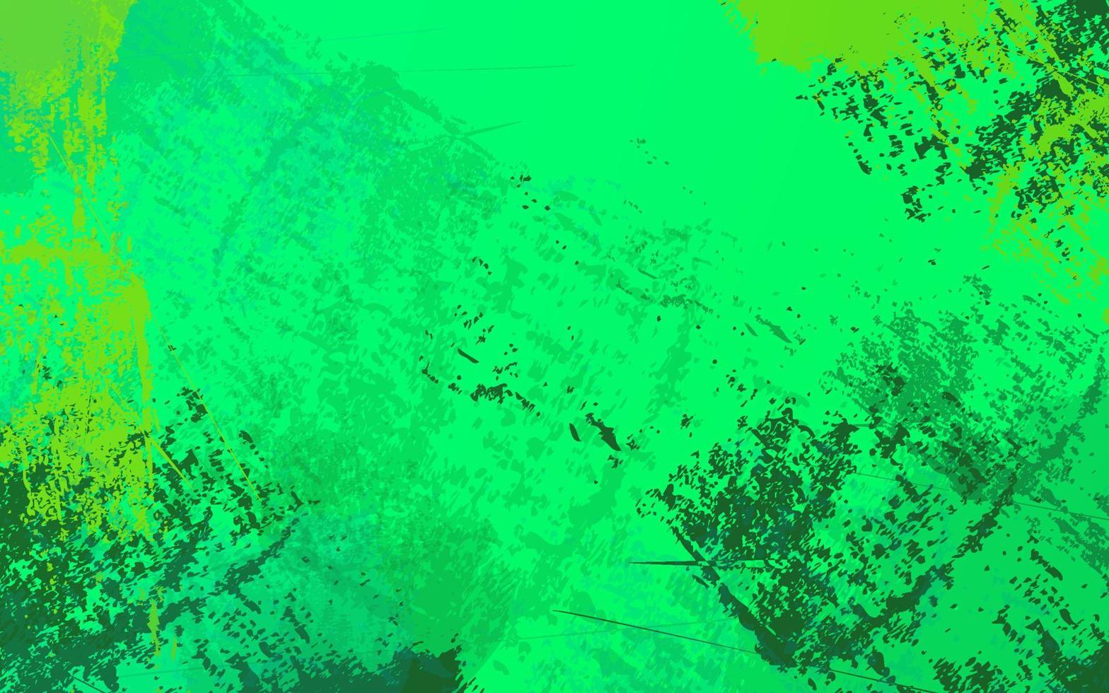 Fondo de color verde de textura grunge abstracto vector