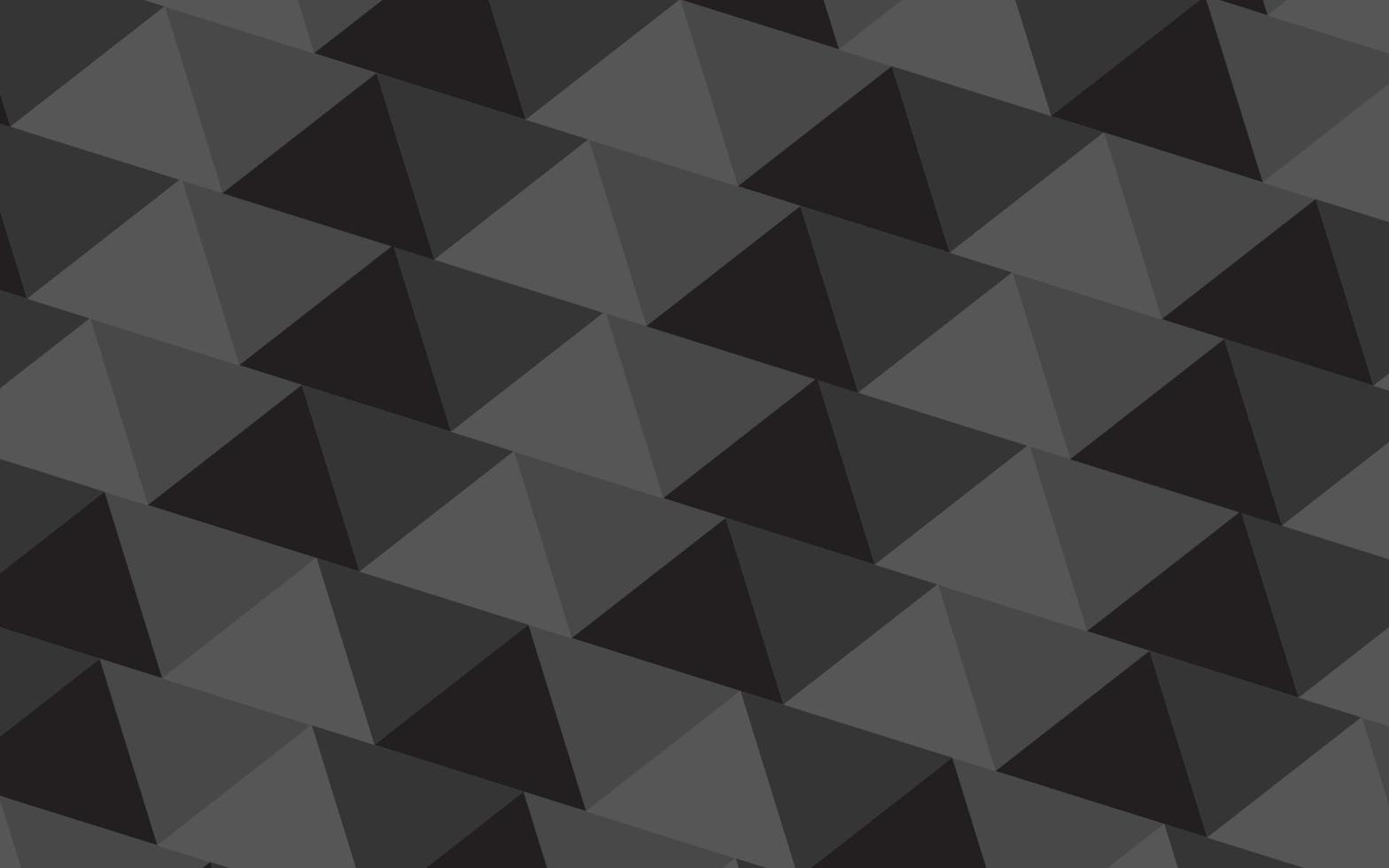 Abstract triangle shape black background vector