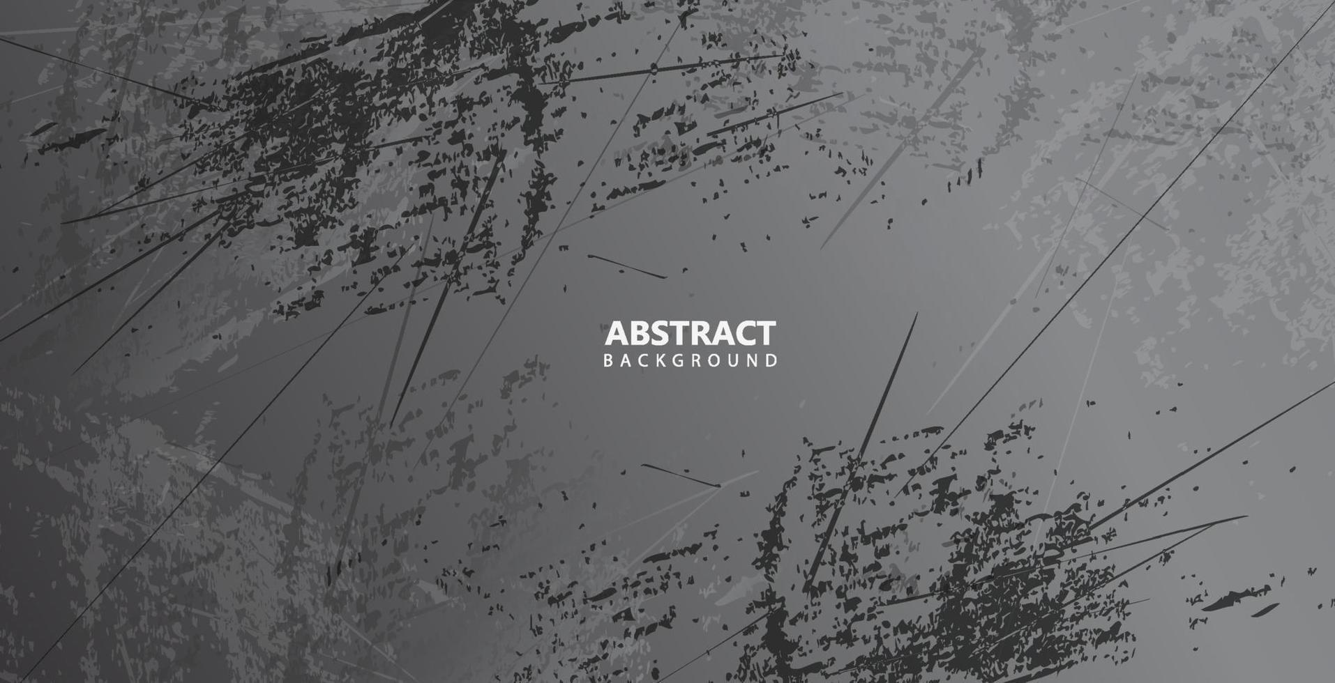 Abstract grunge texture black background vector