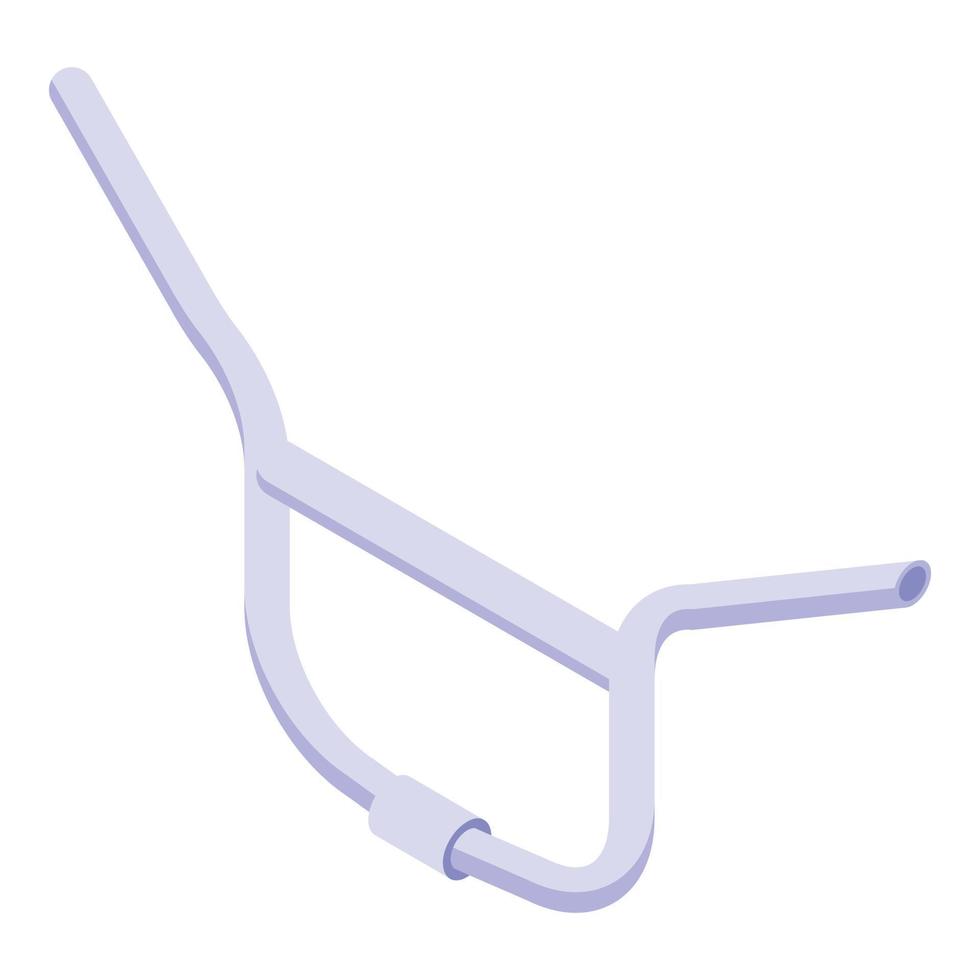 Bicycle repair part icon, isometric style vector