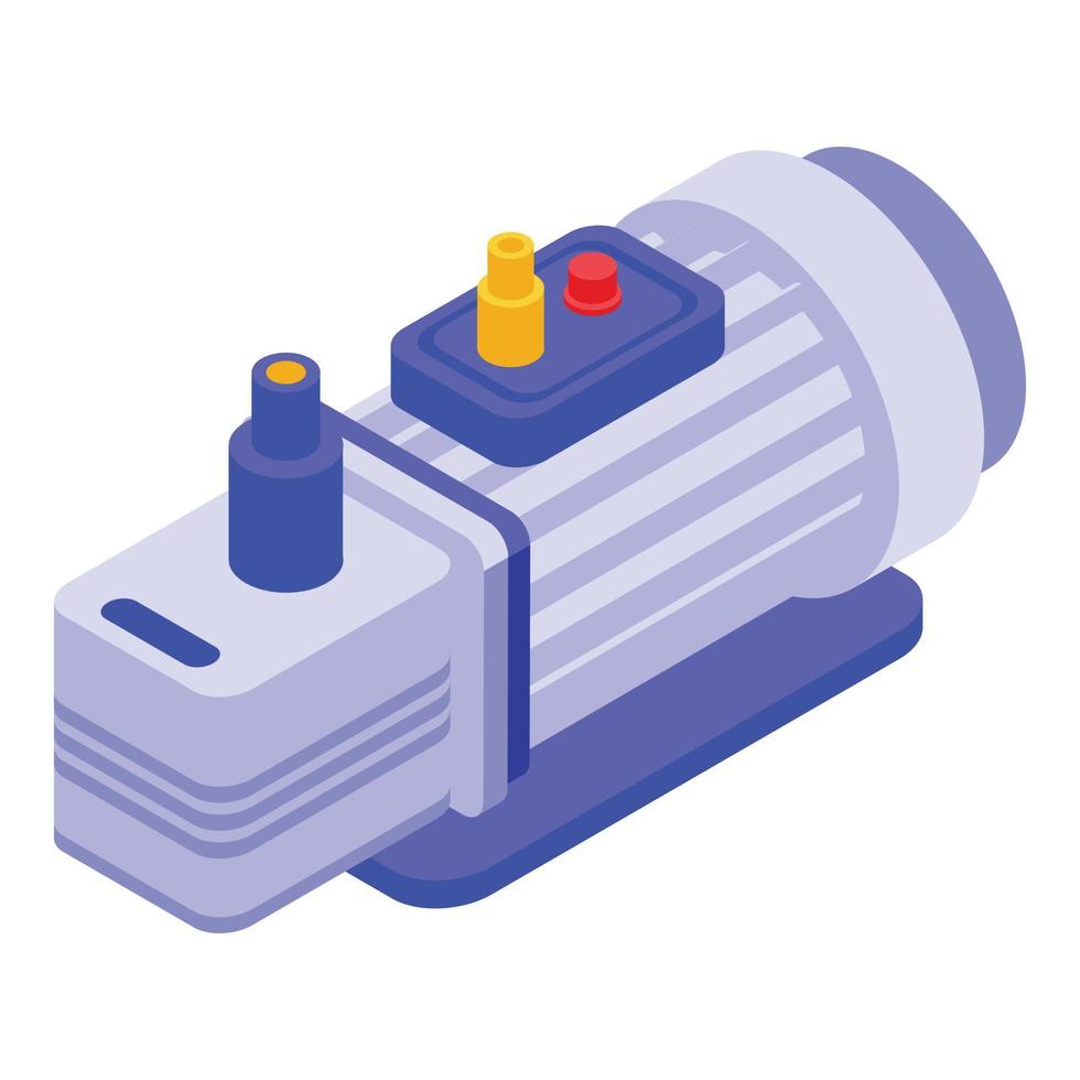 Pump icon, isometric style vector