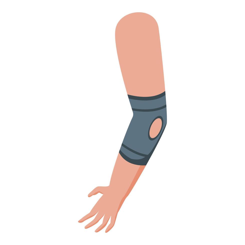 Sport bandage icon, isometric style vector