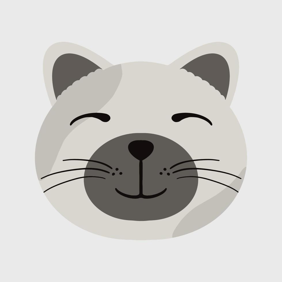 Animal cute cat vector