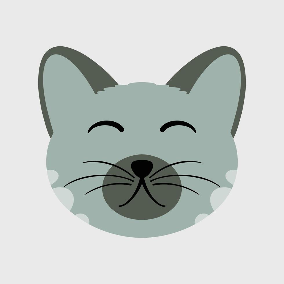 Animal cute cat vector