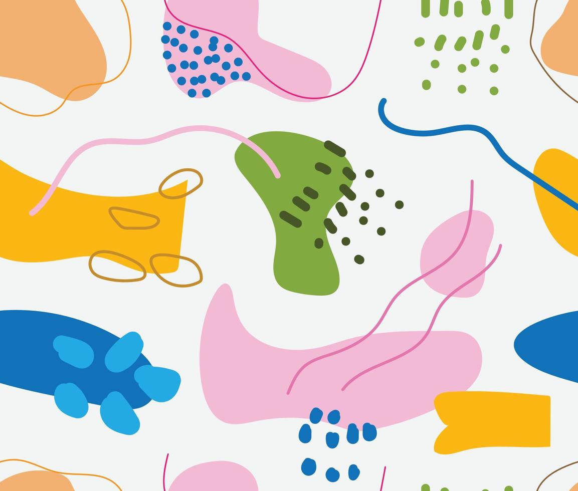 seamless pattern liquid colorful design for, fabric, paper pattern, template, backgorund vector