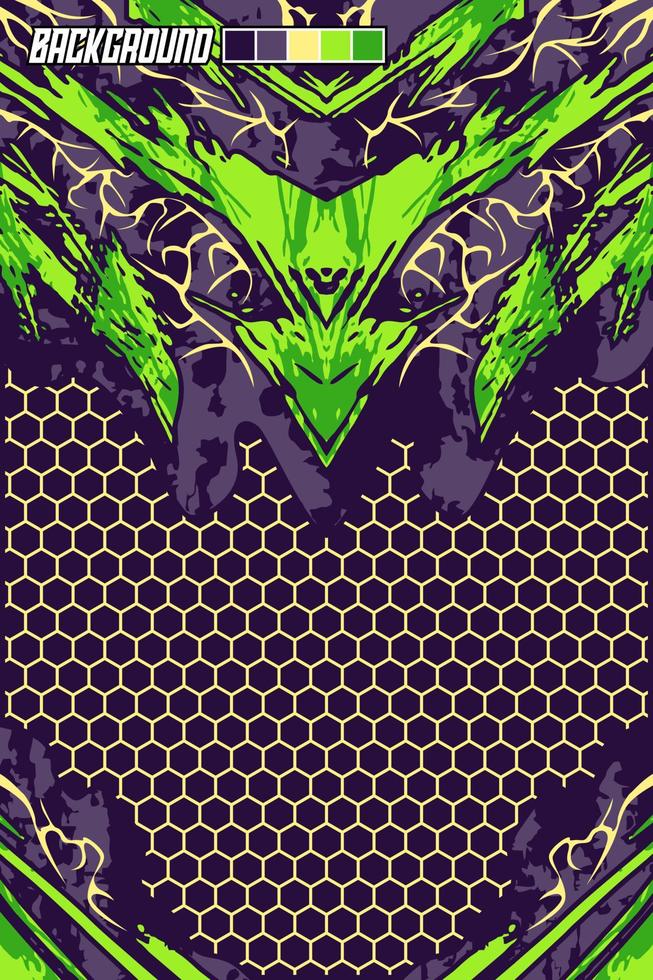 fondo abstracto con patrón grunge, listo para imprimir, diseño de sublimación vector