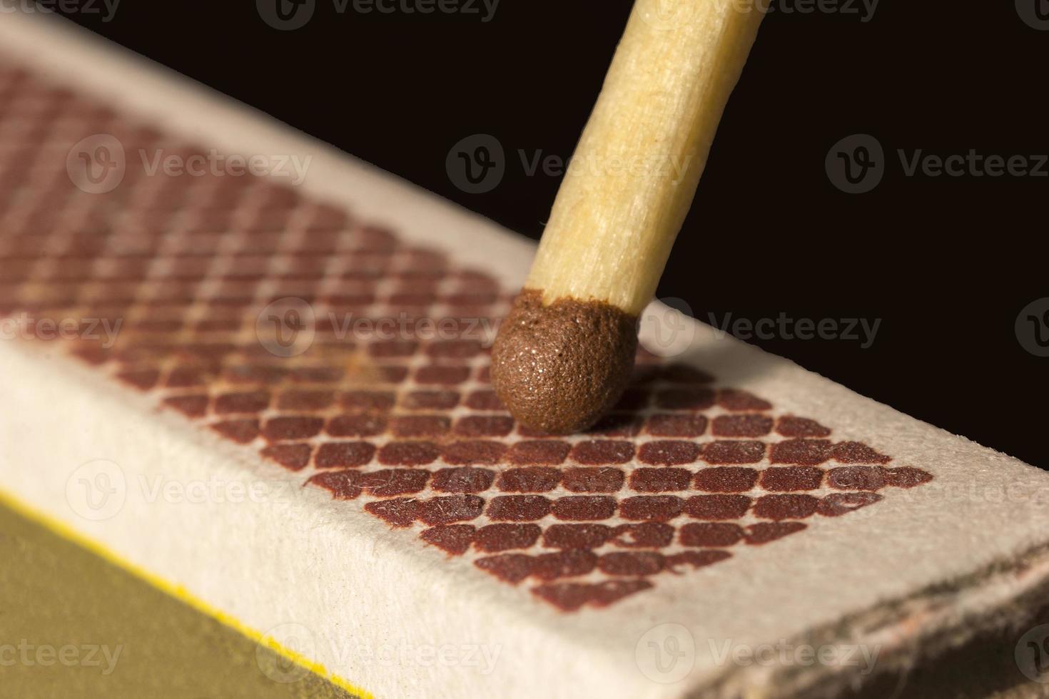 a box of matches ready to strike.Close up photo