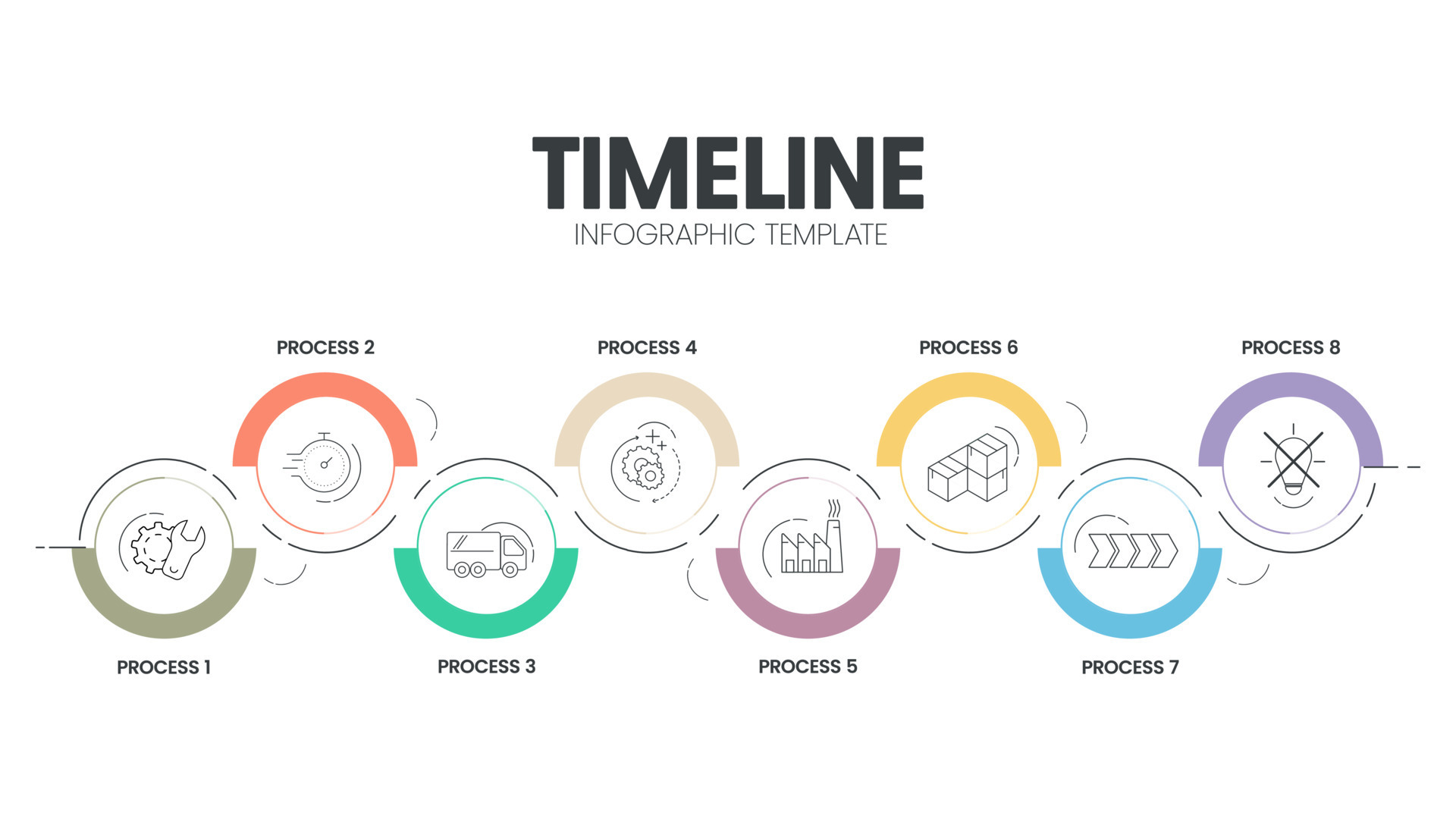 Business Project Timelines Diagrams Layout Template For Slide recommendation-interactive-timeline-creator-free-detailed-template
