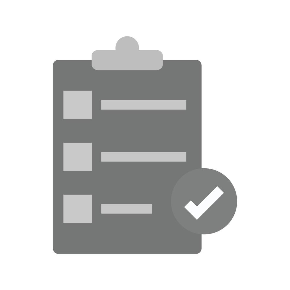 Directory Submission Flat Greyscale Icon vector