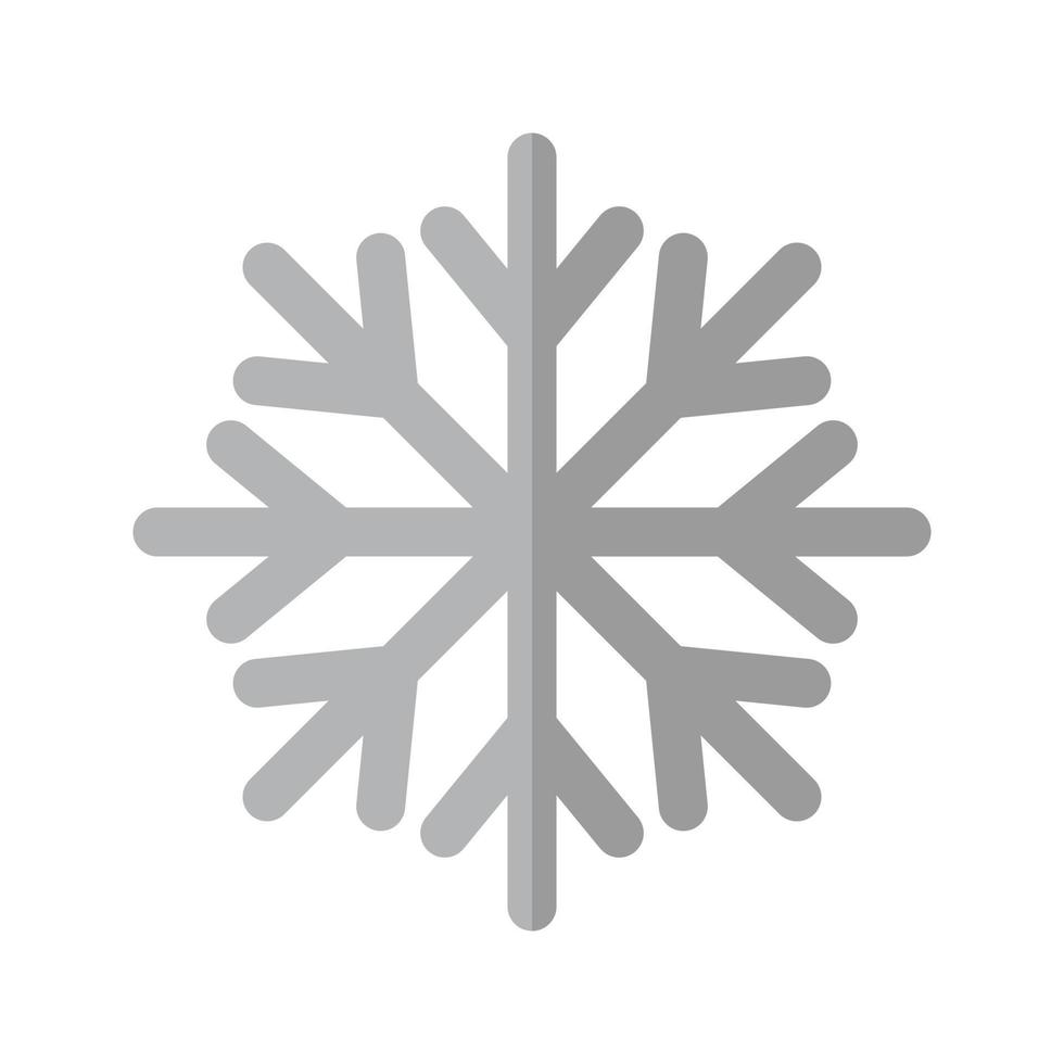 Cooling Flat Greyscale Icon vector
