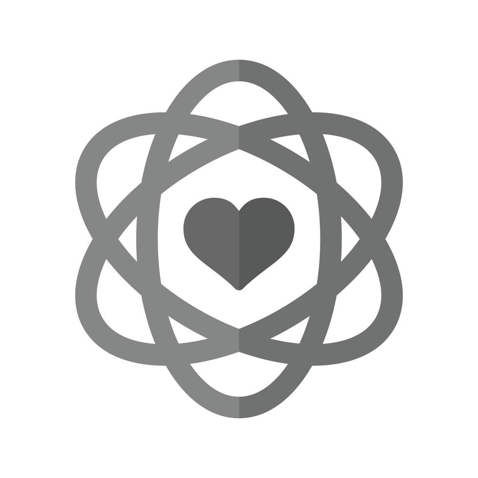 Core Values Flat Greyscale Icon vector