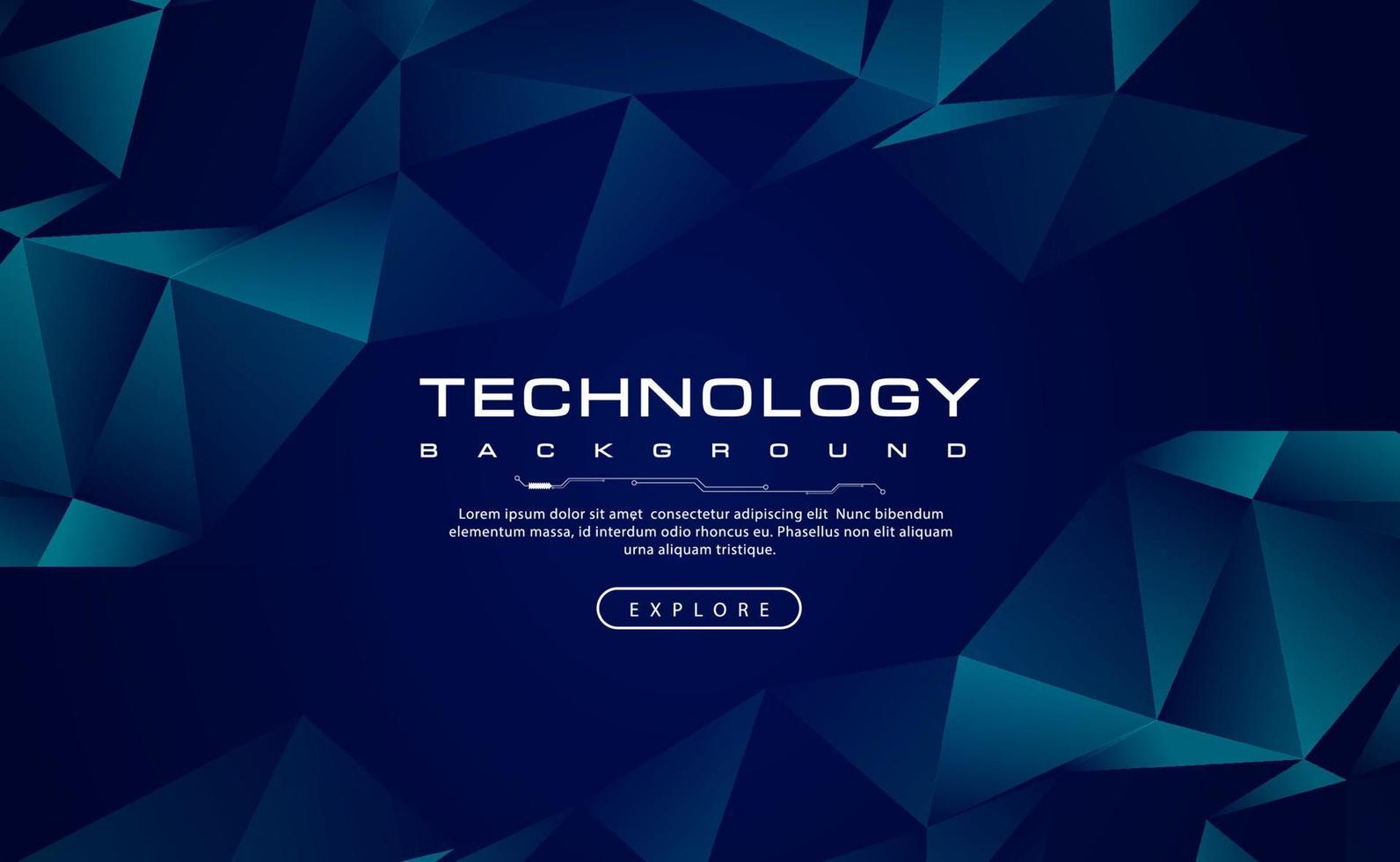 Digital technology banner blue green background concept, cyber technology light effect, abstract tech, innovation future data, internet network, Ai big data, lines dots connection, illustration vector