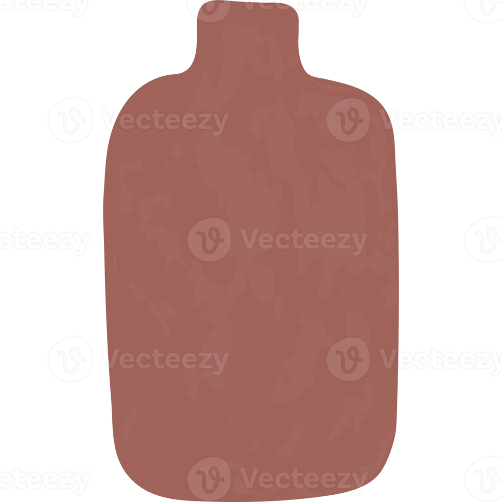 home Ceramic vase hand drawn png