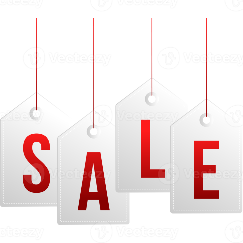 hanging sale price tag png