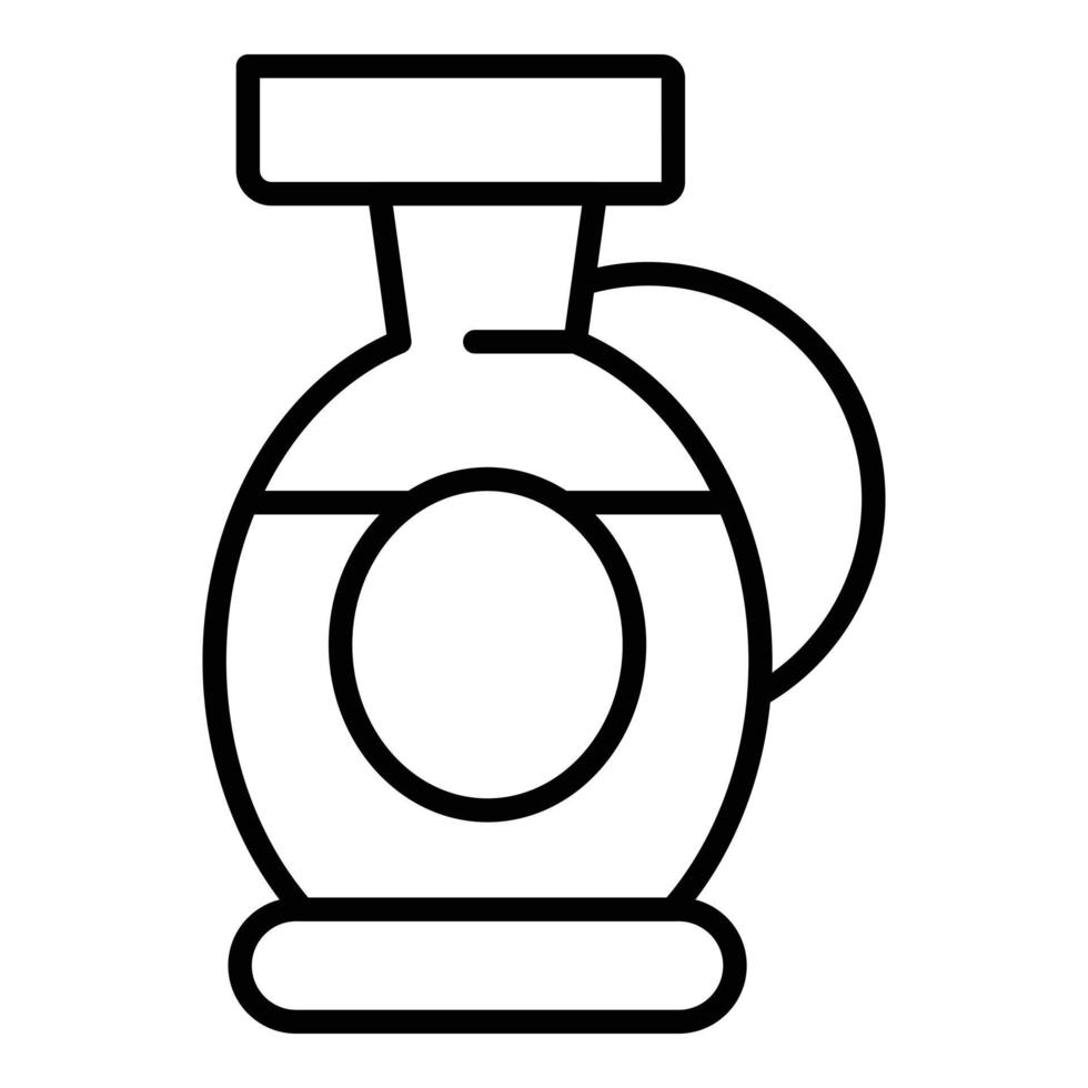 Italian perfume icon outline vector. Italy olive vector