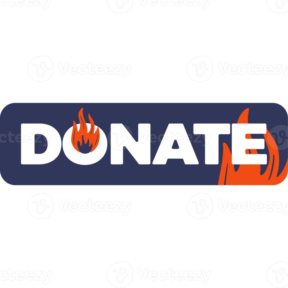 donate button or material assistance for natural disasters. Natural Disaster Fundraising png
