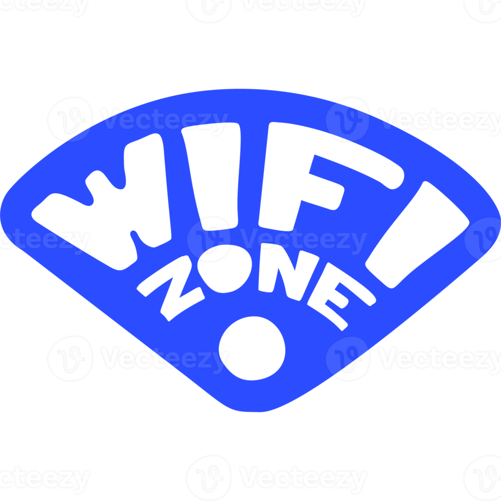 wiFi zon klistermärke png