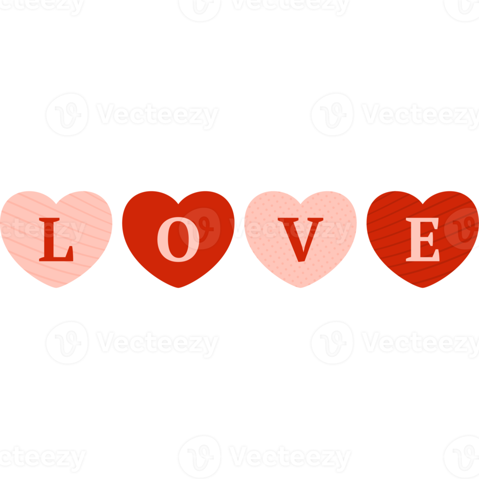 love heart flat icon png