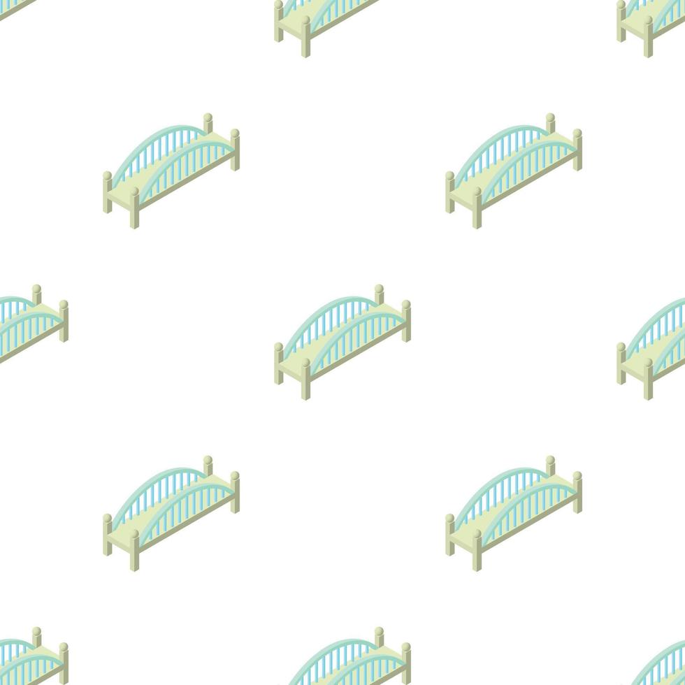Short bridge pattern seamless vector