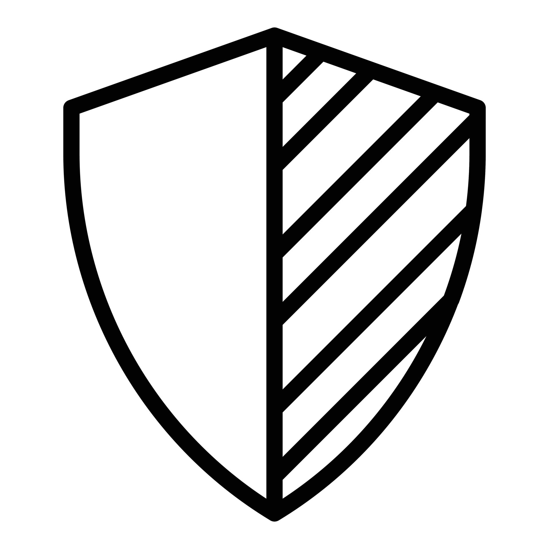 Privacy shield icon outline vector. Safety guard 15659623 Vector Art at