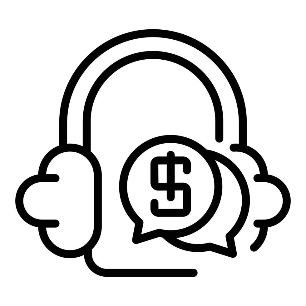 Know your customer icon outline vector. Kyc business vector