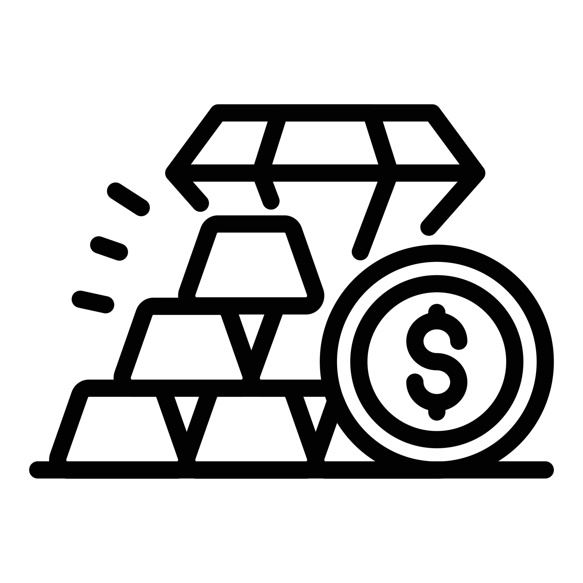 Gold bars money icon, outline style 15660724 Vector Art at Vecteezy