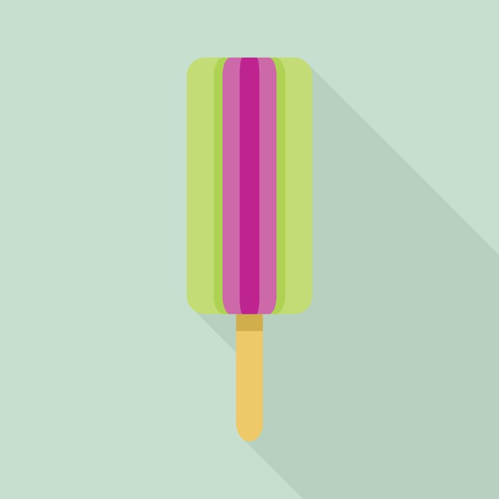 icono de paleta violeta verde, estilo plano vector