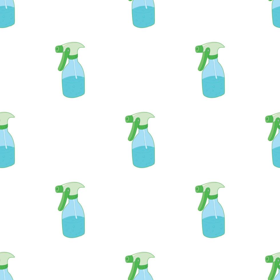 Sprayer bottle pattern seamless vector