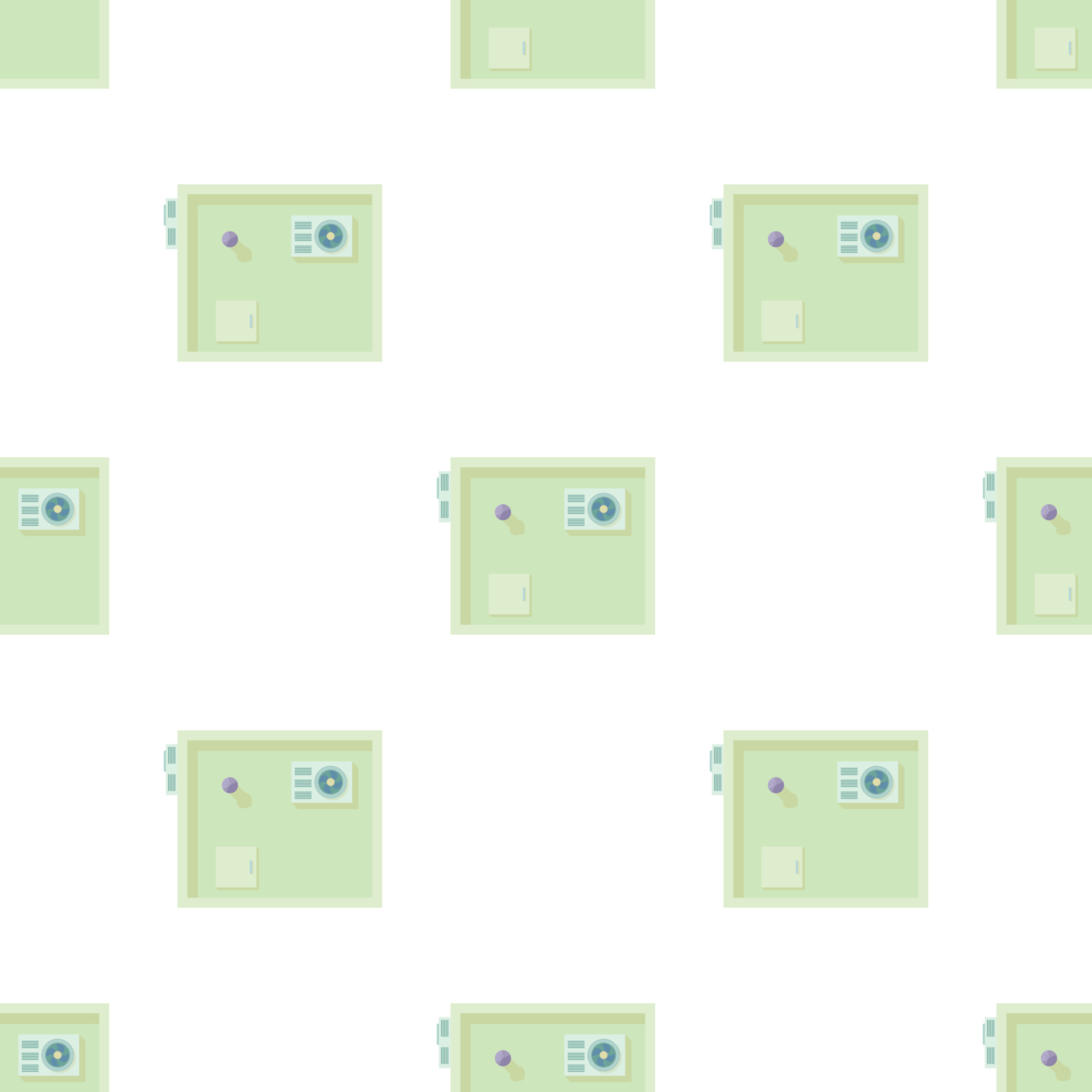 Modern building top view pattern seamless vector 15662070 Vector Art at