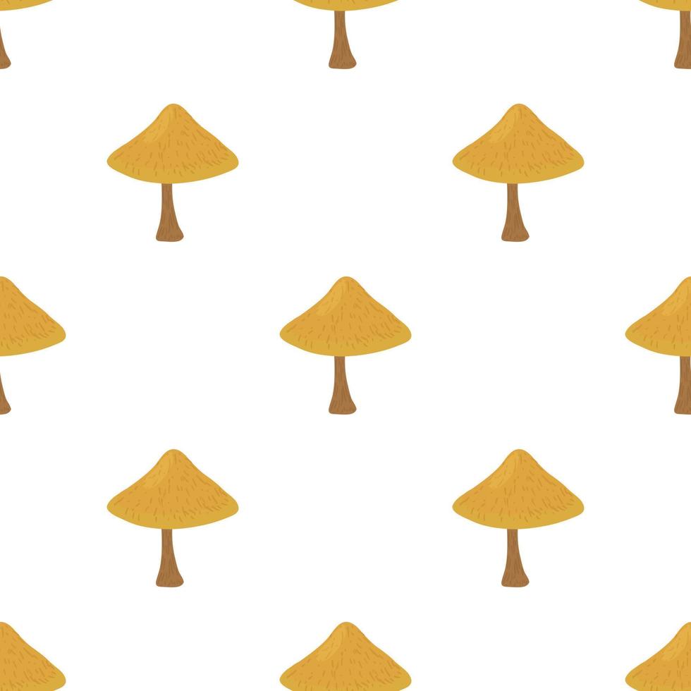 Boletus badius pattern seamless vector