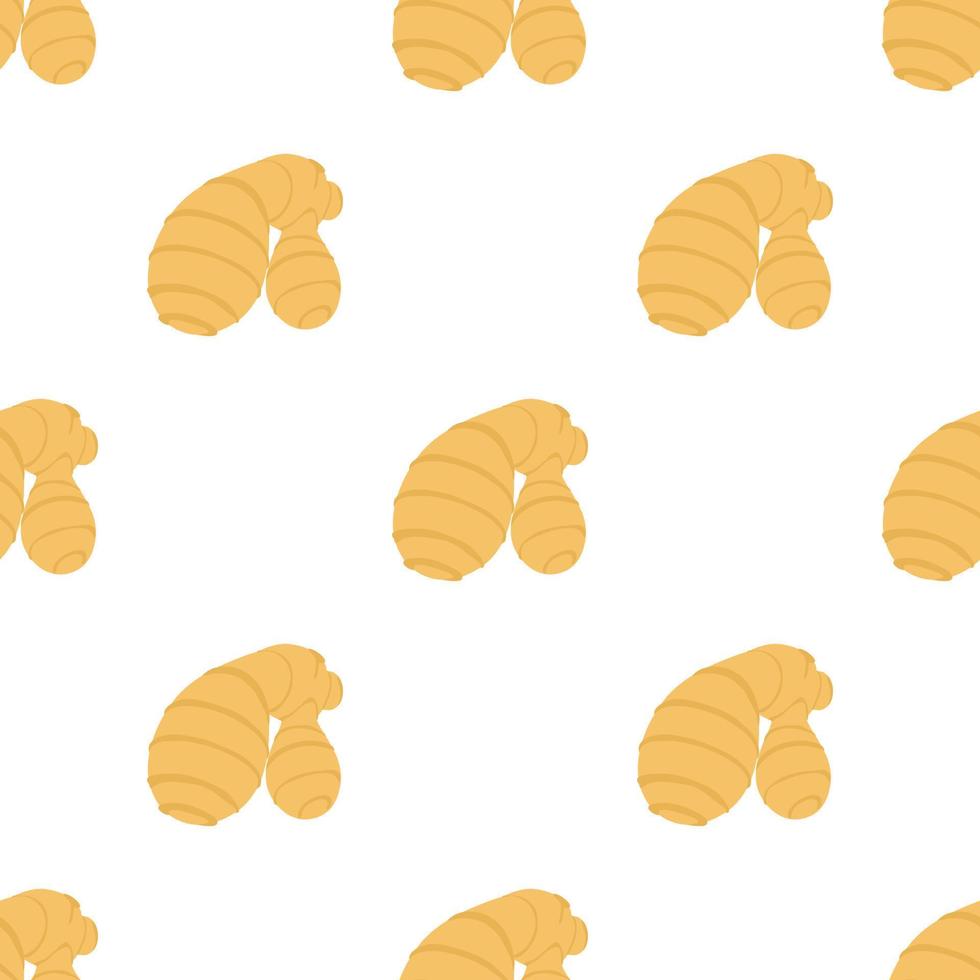 Ginger pattern seamless vector