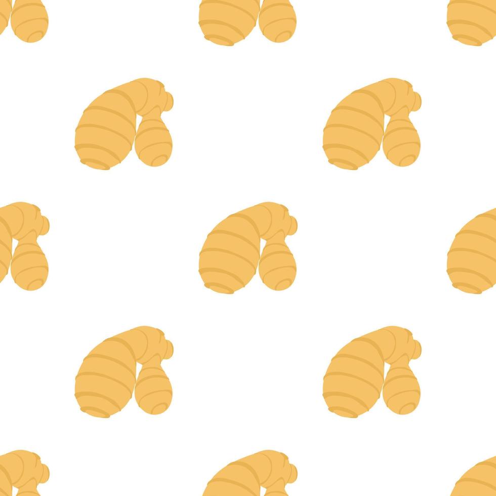 Ginger pattern seamless vector