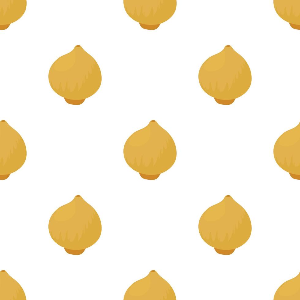 Puffball mushroom pattern seamless vector