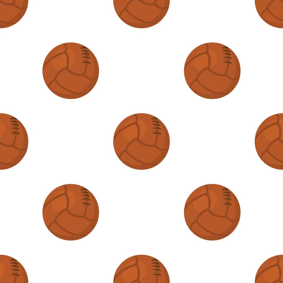 Old volleyball ball pattern seamless vector