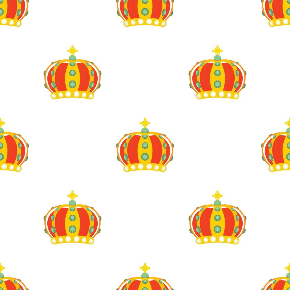 Monomach cap pattern seamless vector