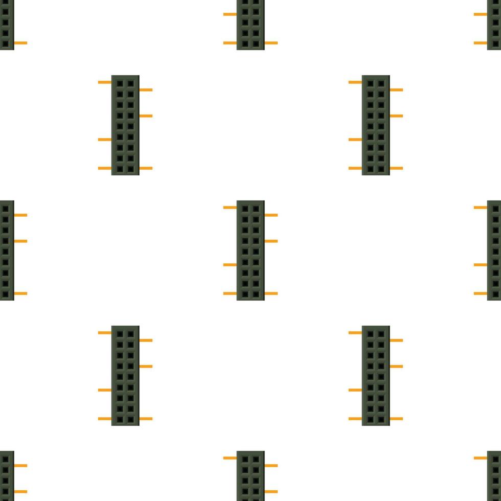 Microchip pattern seamless vector