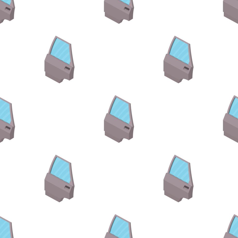 Door from car pattern seamless vector