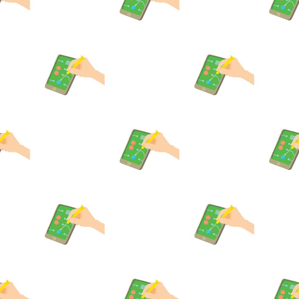 Fix smartphone pattern seamless vector