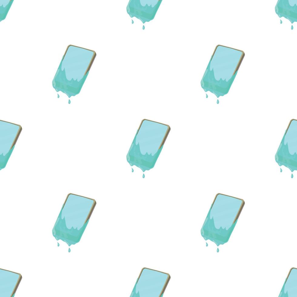 Smartphone in water pattern seamless vector