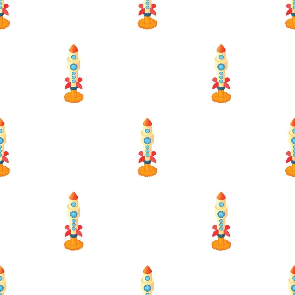 Rocket with lots of portholes pattern seamless vector