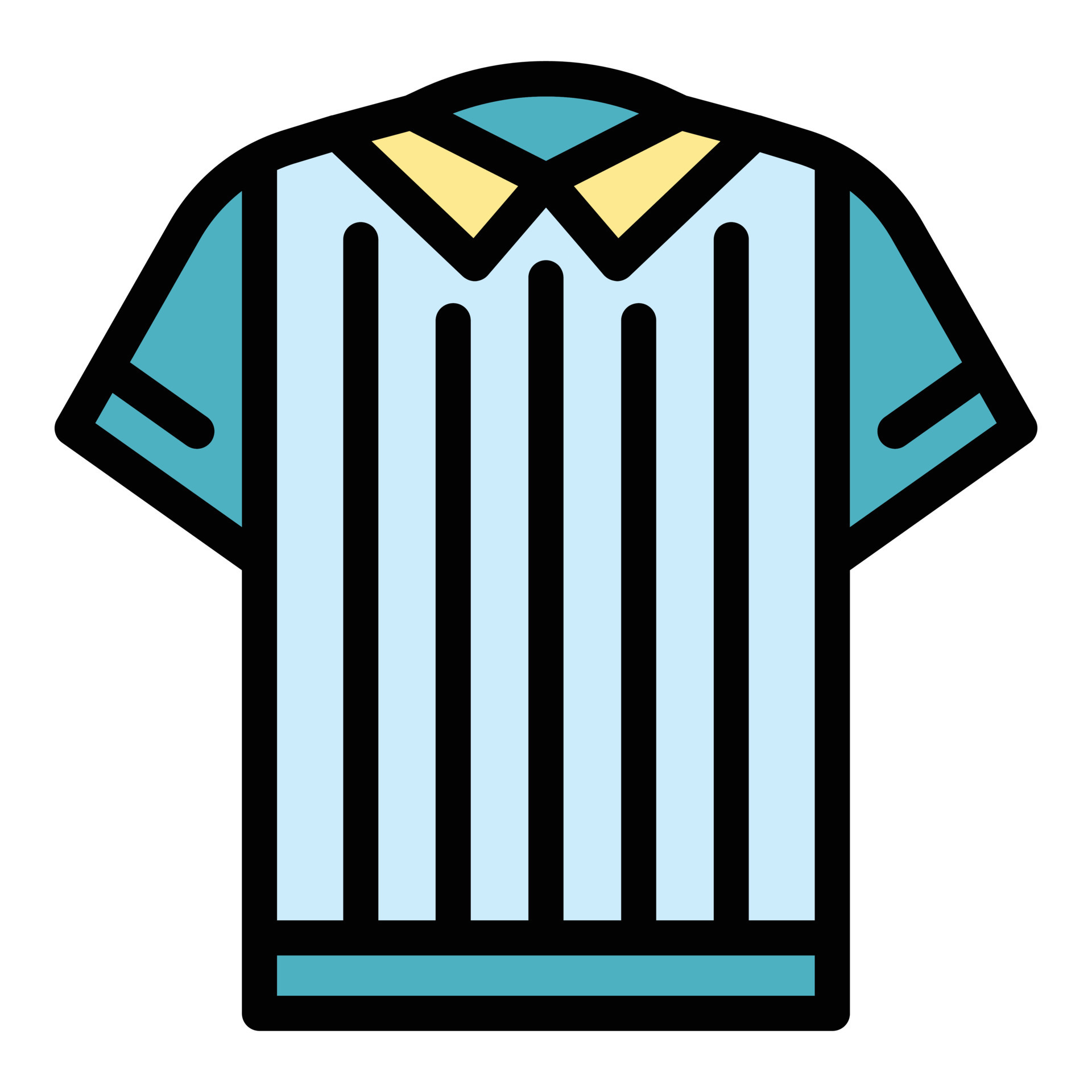 Referee shirt icon color outline vector 15662927 Vector Art at Vecteezy