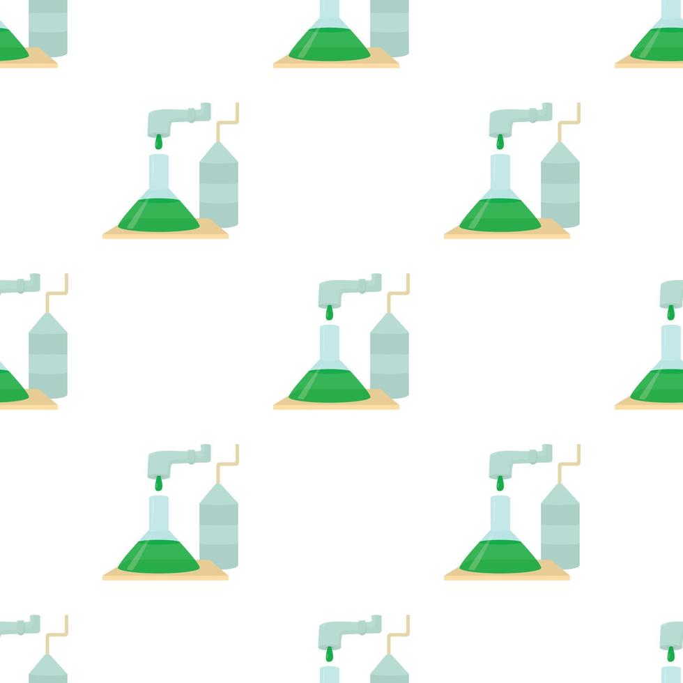 Factory lab pattern seamless vector