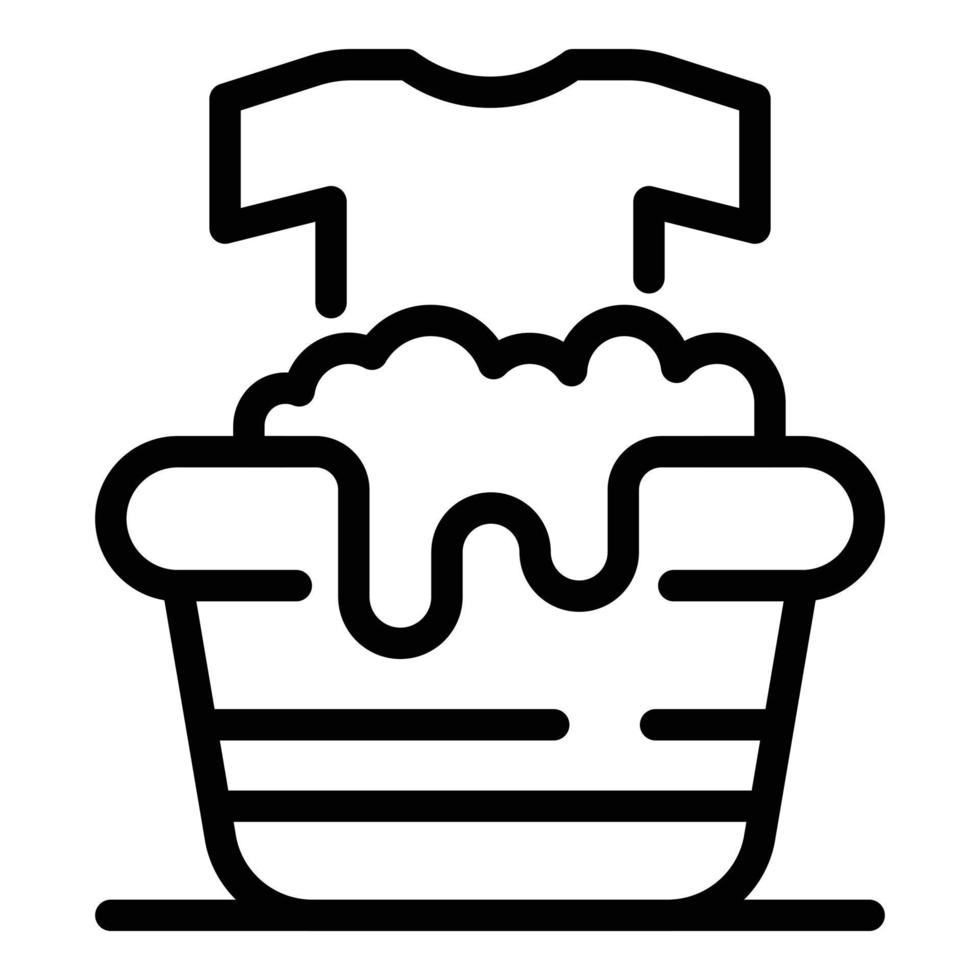 Handwash icon, outline style vector