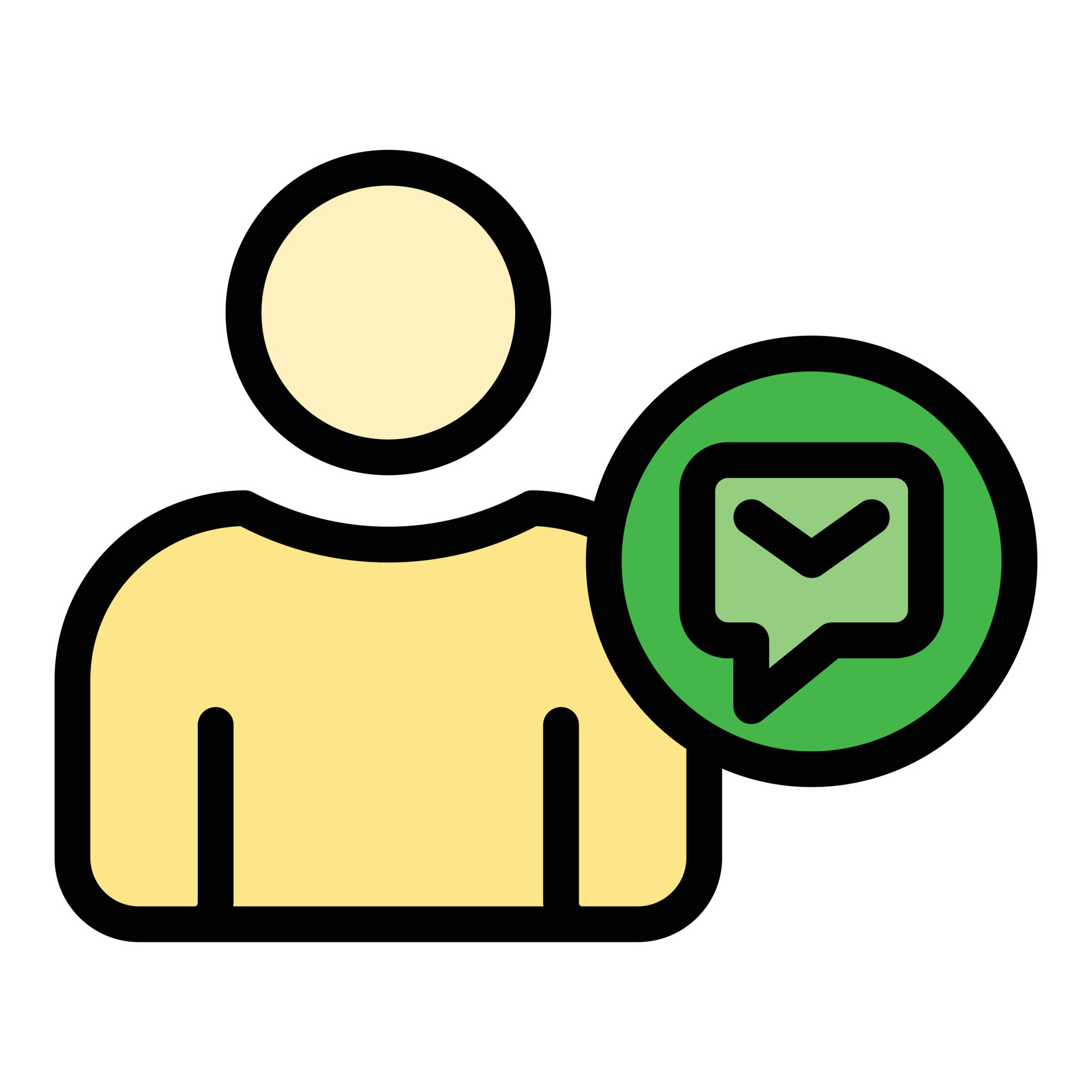 Chat request icon color outline vector 15664560 Vector Art at Vecteezy
