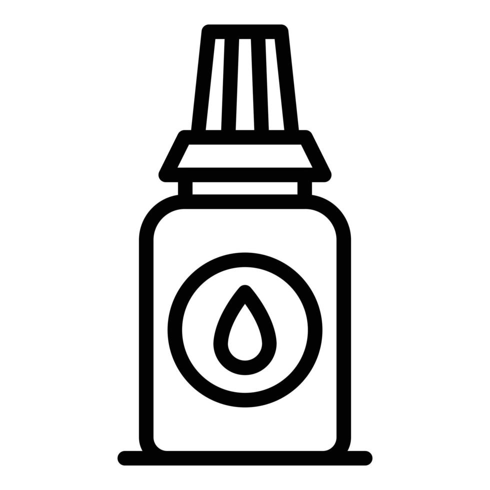 Glue bottle icon, outline style 15664781 Vector Art at Vecteezy