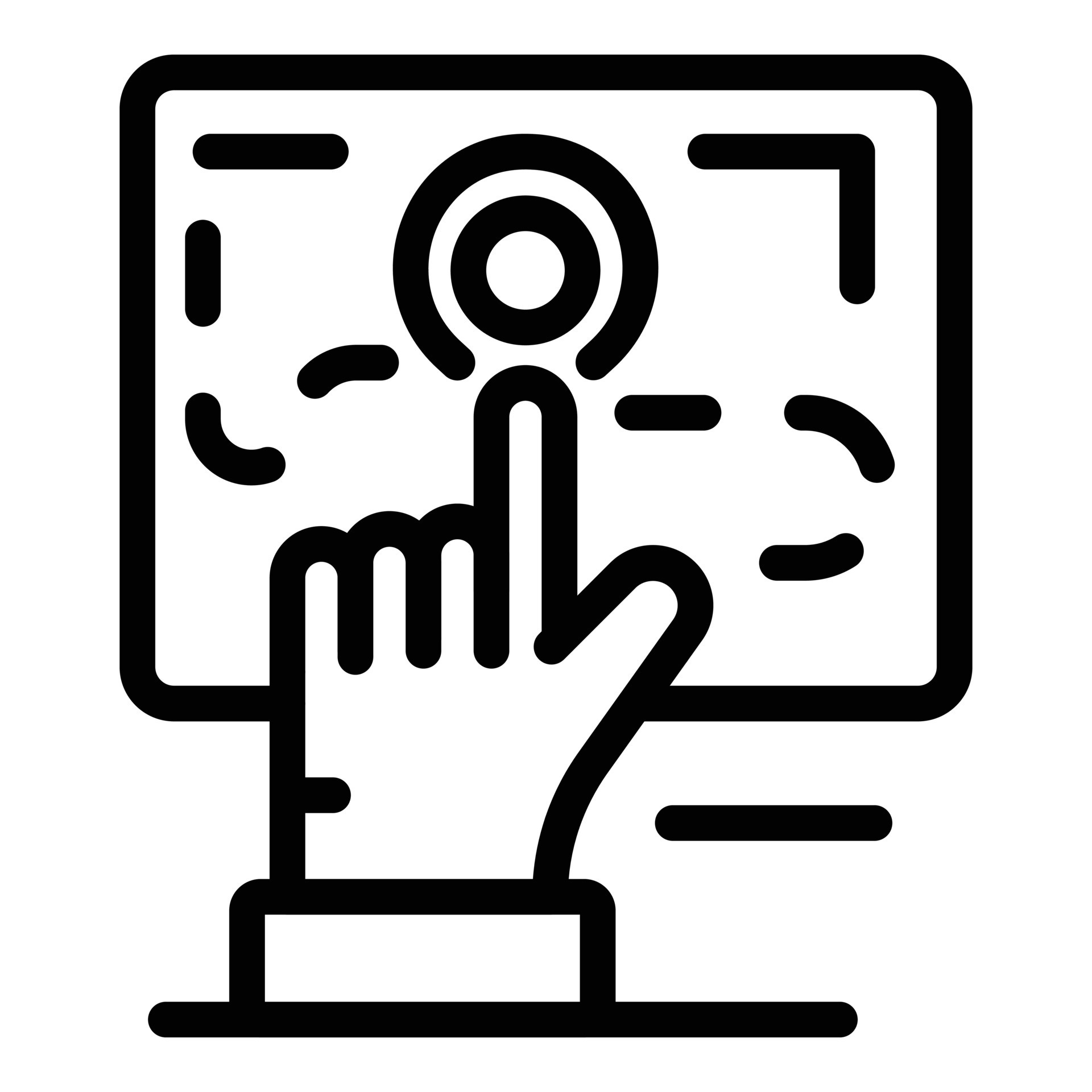 Point mark on the map icon, outline style 15665904 Vector Art at Vecteezy