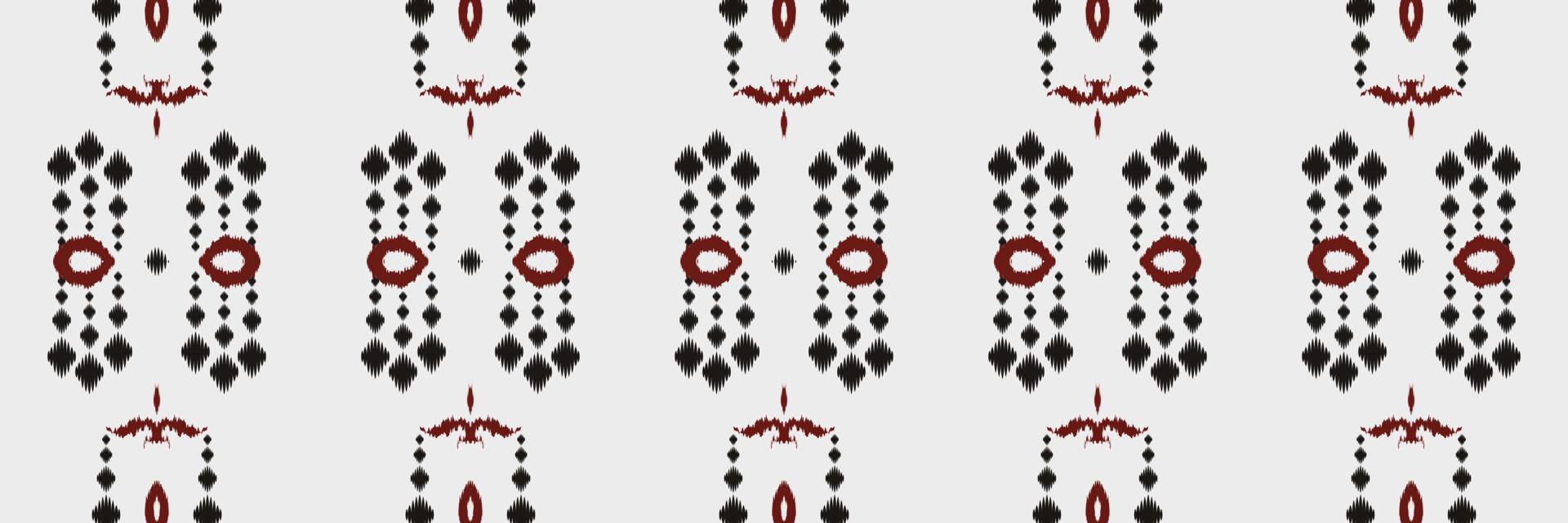 Batik Textile Motif ikat designs seamless pattern digital vector design for Print saree Kurti Borneo Fabric border brush symbols swatches designer
